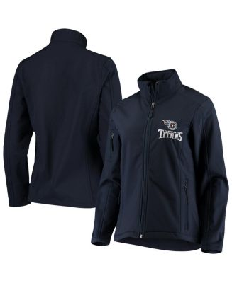 Dunbrooke Women's Navy Tennessee Titans Full-Zip Sonoma Softshell ...