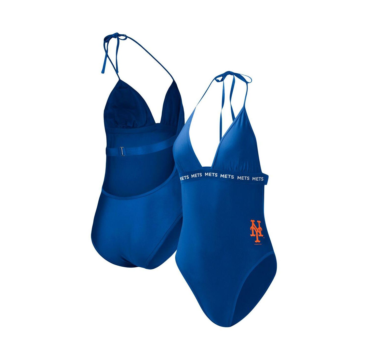Women's Royal New York Mets Full Count One-Piece Swimsuit