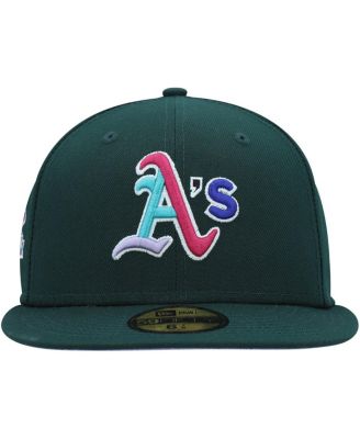 Men's Green Oakland Athletics 1989 World Series Polar Lights 59FIFTY Fitted Hat