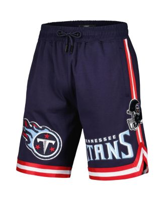 Men's Navy Tennessee Titans Classic Chenille Shorts