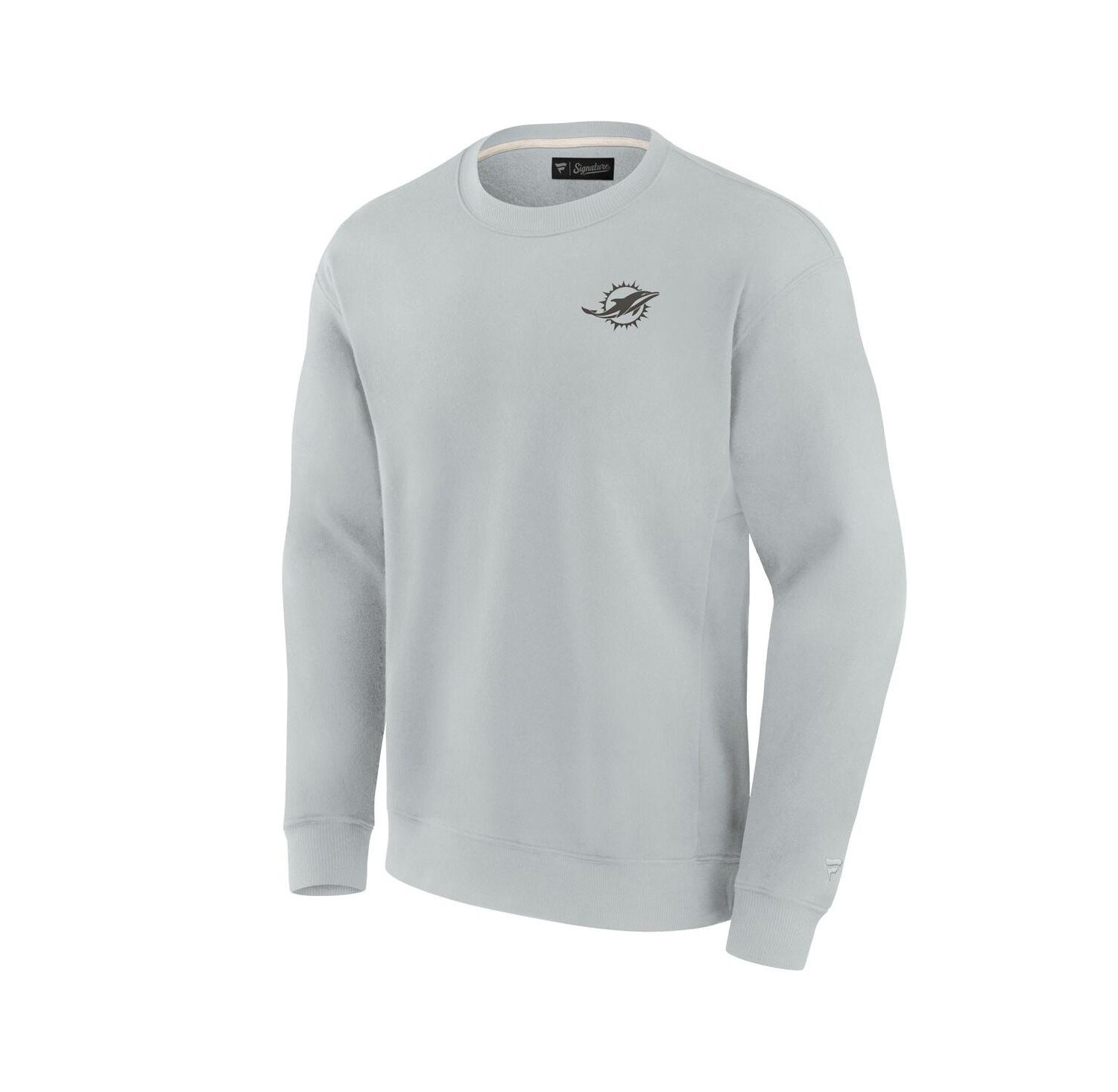 Men's and Women's Miami Dolphins Super Soft Pullover Crew Sweatshirt