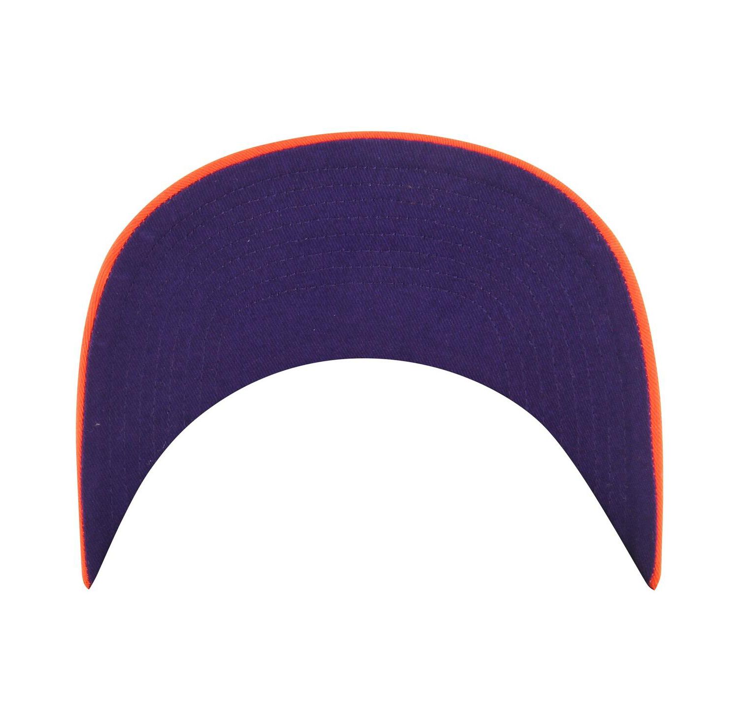 Men's Orange Clemson Tigers Straight Eight Adjustable Trucker Hat