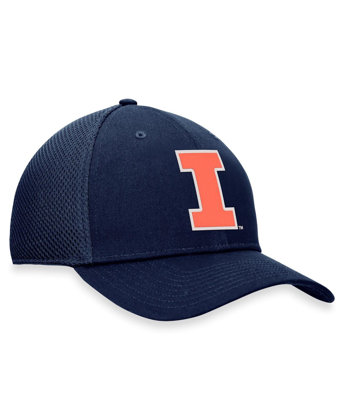 Top of the World Men'sIllinois Fighting Illini Spacer Flex Hat - Navy
