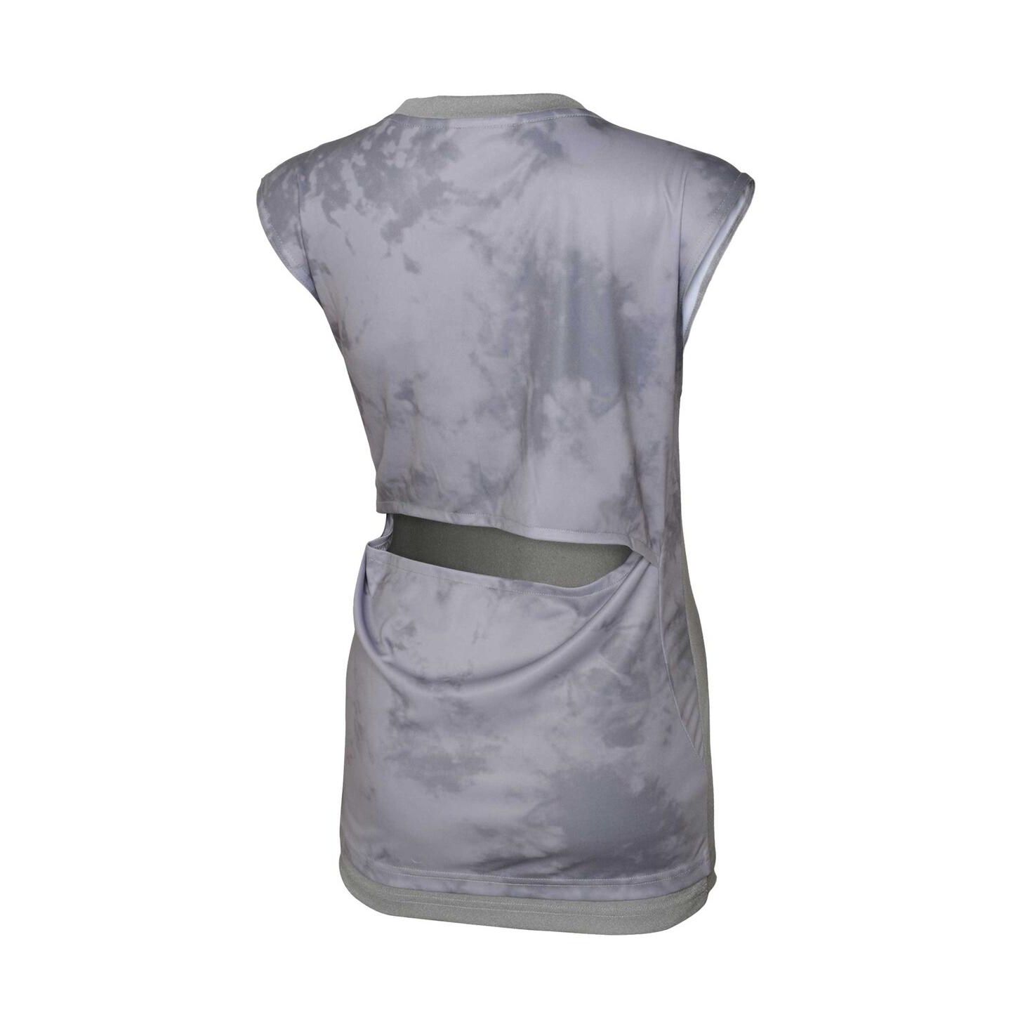 Женский топ Outerstuff Gray Cleveland Browns No Sweat Tank Top — фото 2