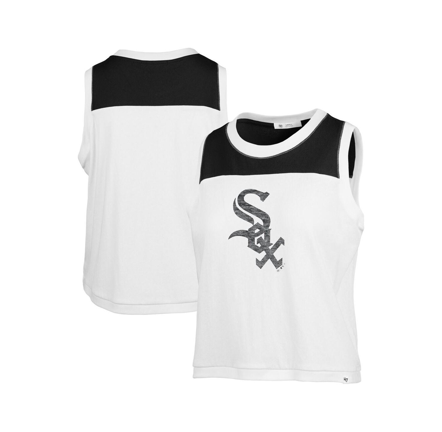 Women's White Chicago White Sox Premier Zoey Waist Length Tank Top