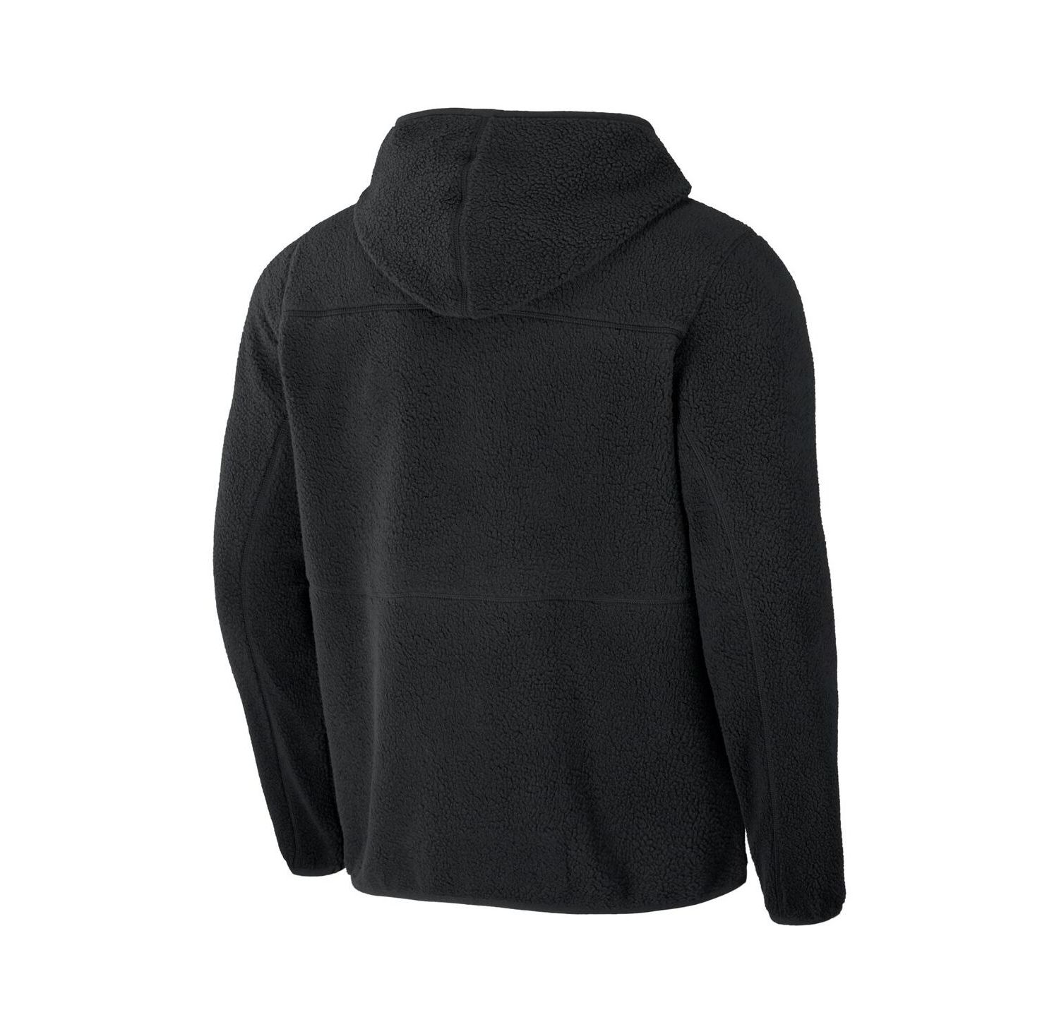 Men's Black Tennessee Titans Sherpa Full-Zip Hoodie