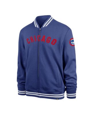Men's Royal Chicago Cubs Wax Pack Pro Camden Full-Zip Track Jacket