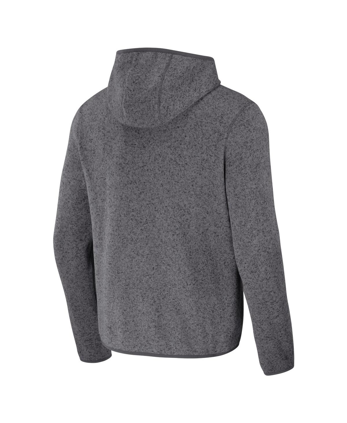 Fanatics Men's Gray Los Angeles Rams Fleece Pullover Hoodie In Heather Gray