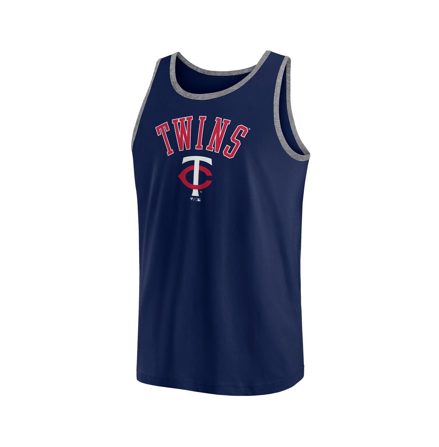Мужской топ Fanatics Navy Minnesota Twins Bet — фото 2