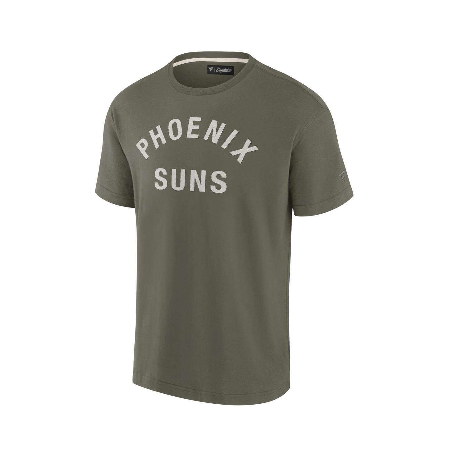 Футболка Fanatics Olive Phoenix Suns Elements Super Soft Short Sleeve — фото 2