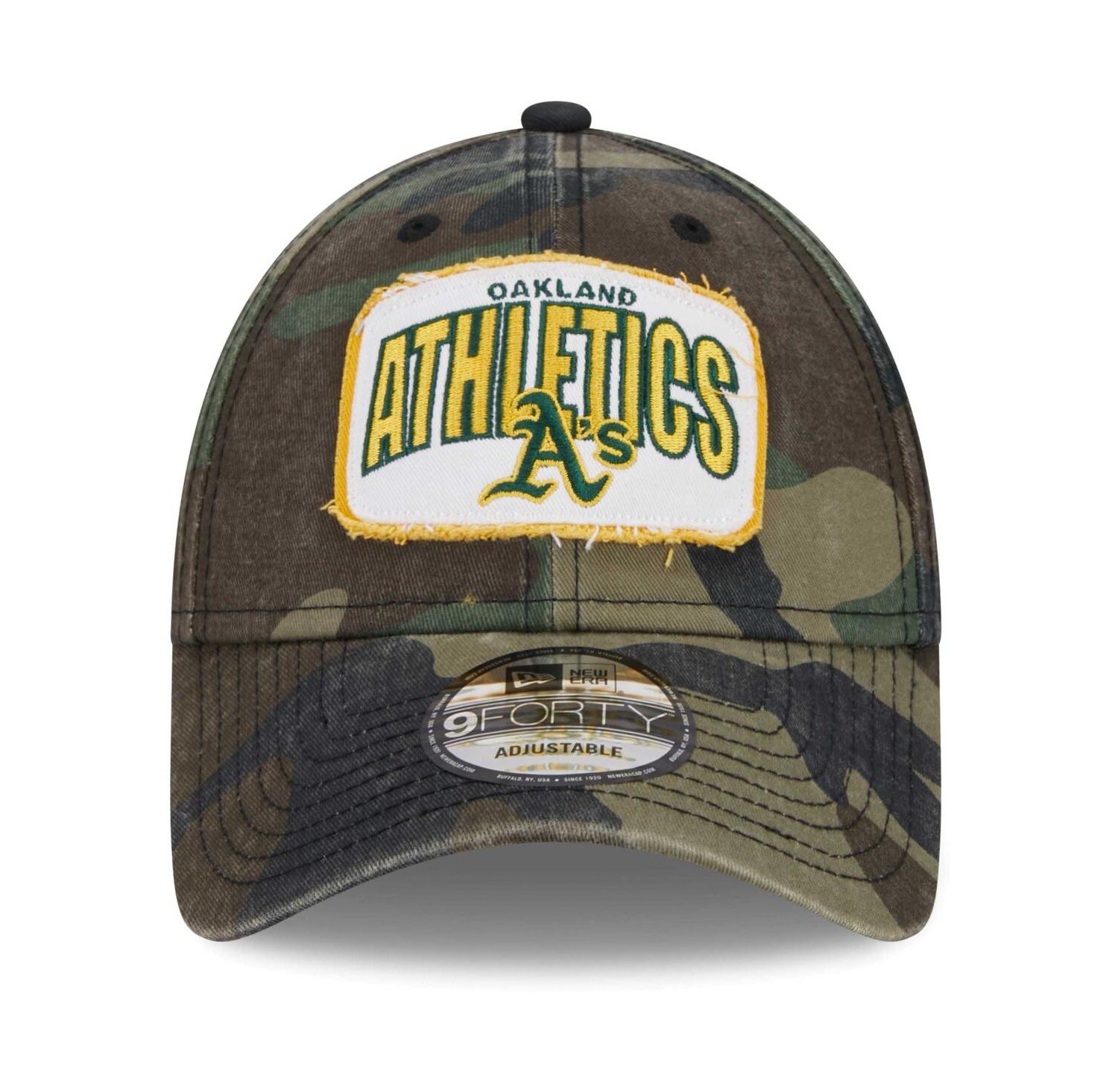 Men's Camo Oakland Athletics Gameday 9FORTY Adjustable Hat