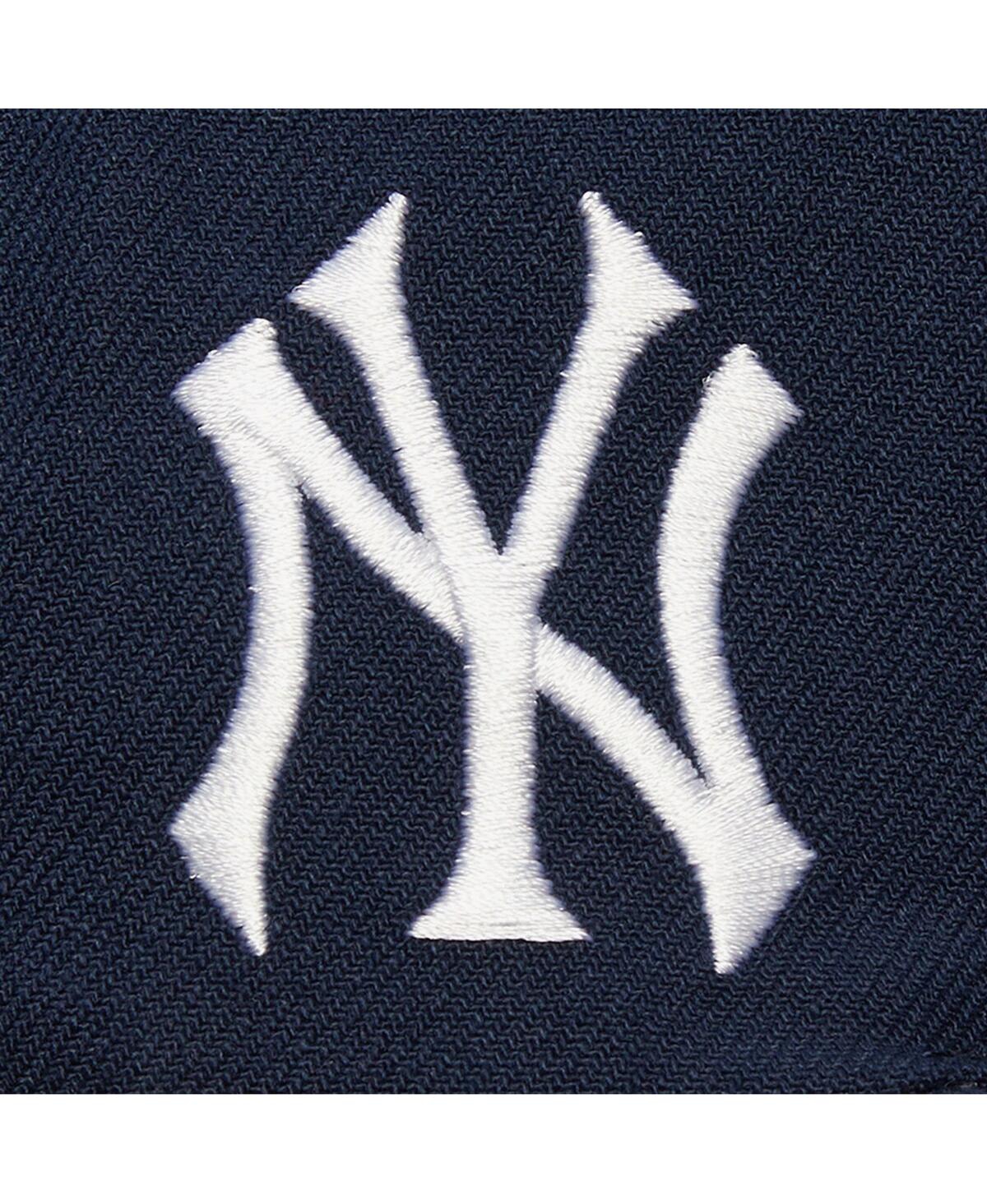 Mitchell & Ness Men's Navy New York Yankees Team Tagged Snapback Hat In Navy