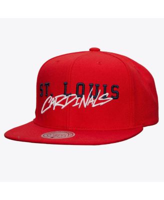 Men's Red St. Louis Cardinals Team Tagged Snapback Hat