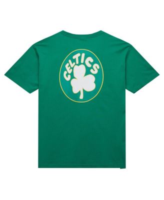 Men's Kelly Green Boston Celtics Hardwood Classics Team OG 2.0 Premium Vintage Logo T-Shirt
