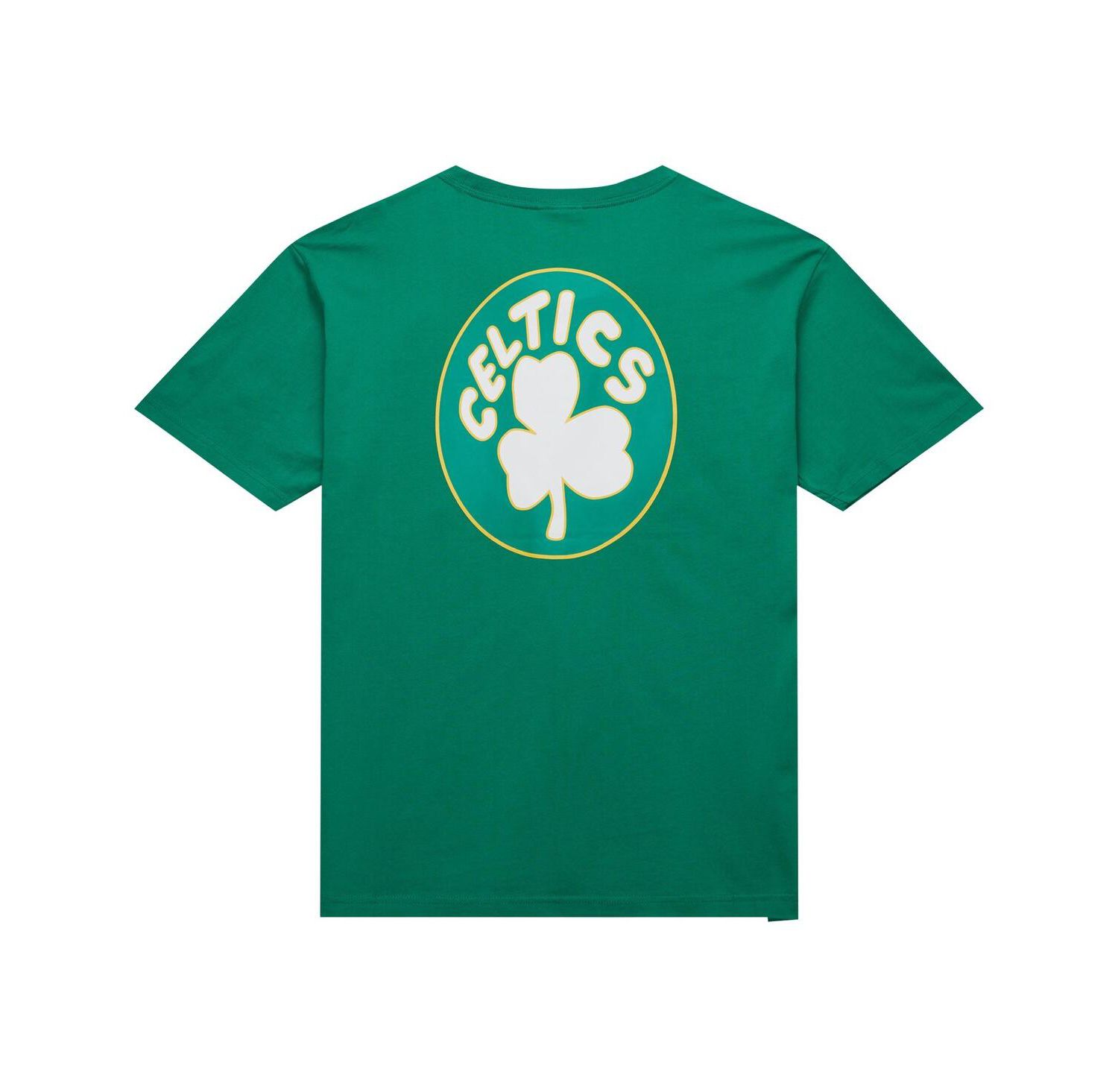 Men's Kelly Green Boston Celtics Hardwood Classics Team OG 2.0 Premium Vintage Logo T-Shirt