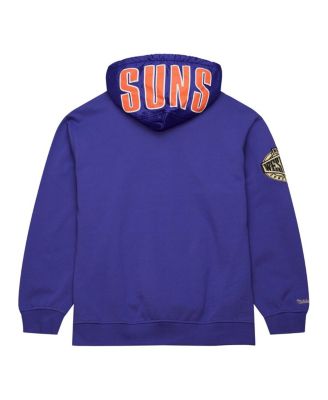 Men's Purple Phoenix Suns Team OG 2.0 Vintage Logo Fleece Pullover Hoodie