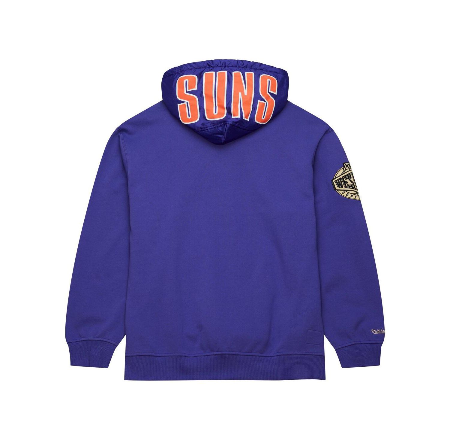 Men's Purple Phoenix Suns Team OG 2.0 Vintage Logo Fleece Pullover Hoodie