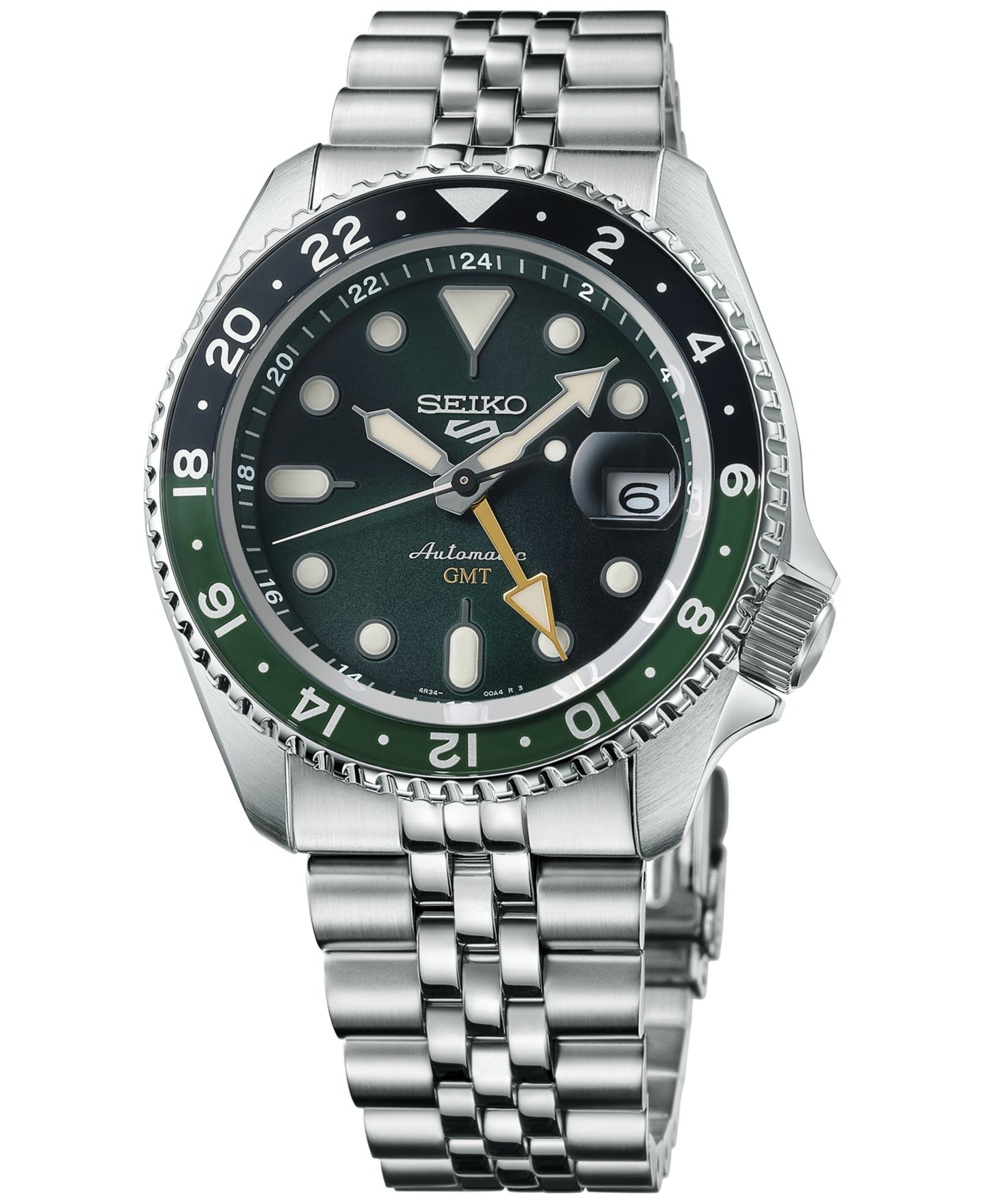 Мужские часы Seiko 5 Sports Automatic на стальном браслете 42.5мм SSK035 — фото 1