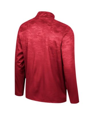 Men's Crimson Alabama Crimson Tide The Machine Half-Zip Jacket