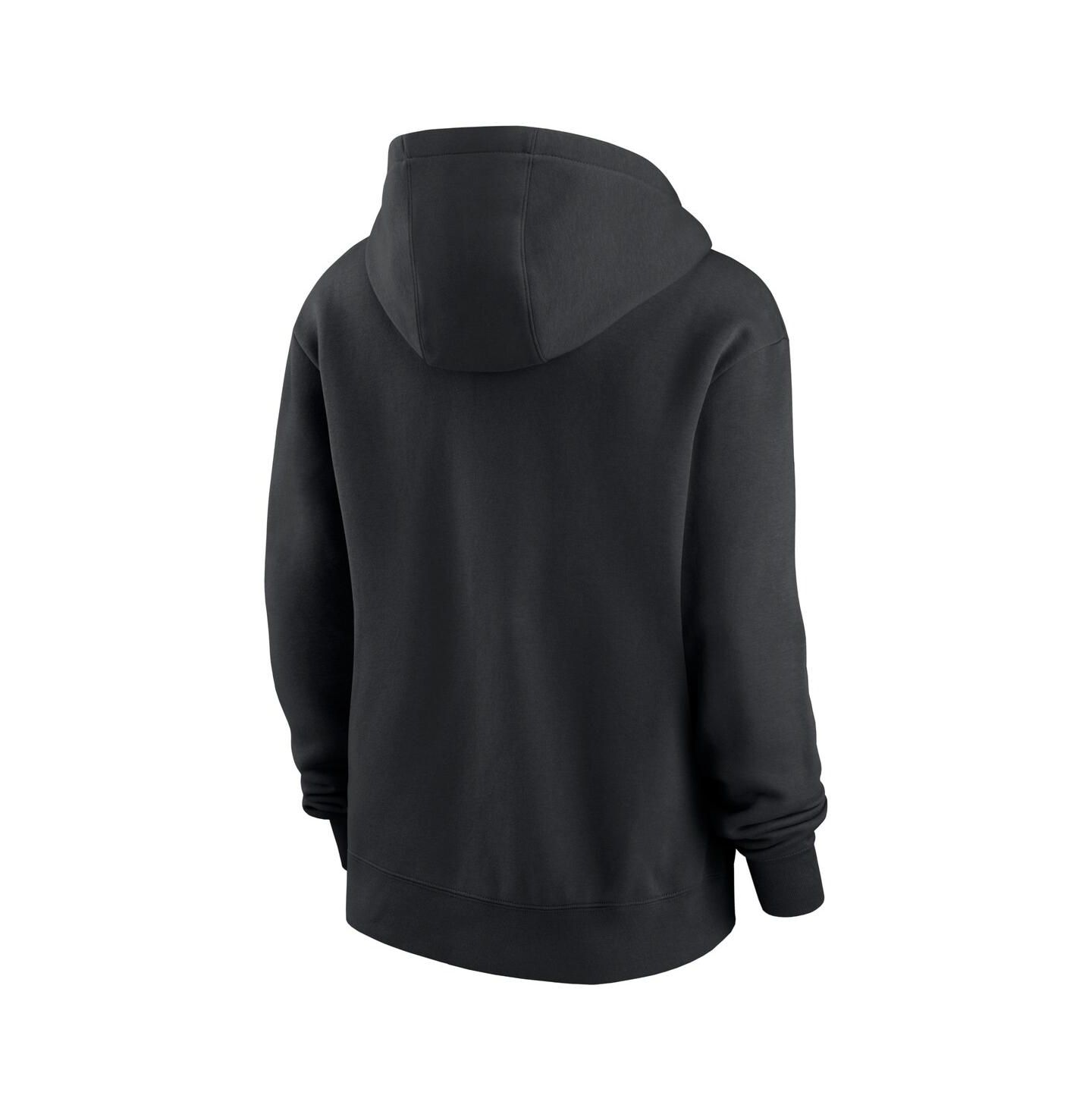 Женское худи Nike Black Las Vegas Raiders Club Fleece Pullover — фото 5