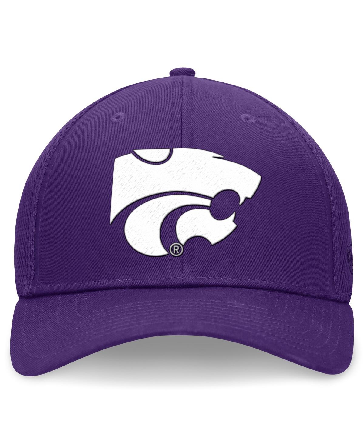 Top of the World Men'sKansas State Wildcats Spacer Flex Hat - Purple