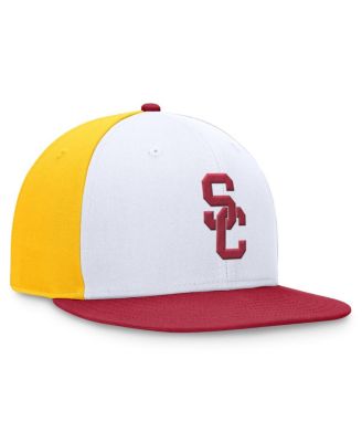 Men's White/Cardinal USC Trojans Tri-Tone Heritage Collector Fitted Hat