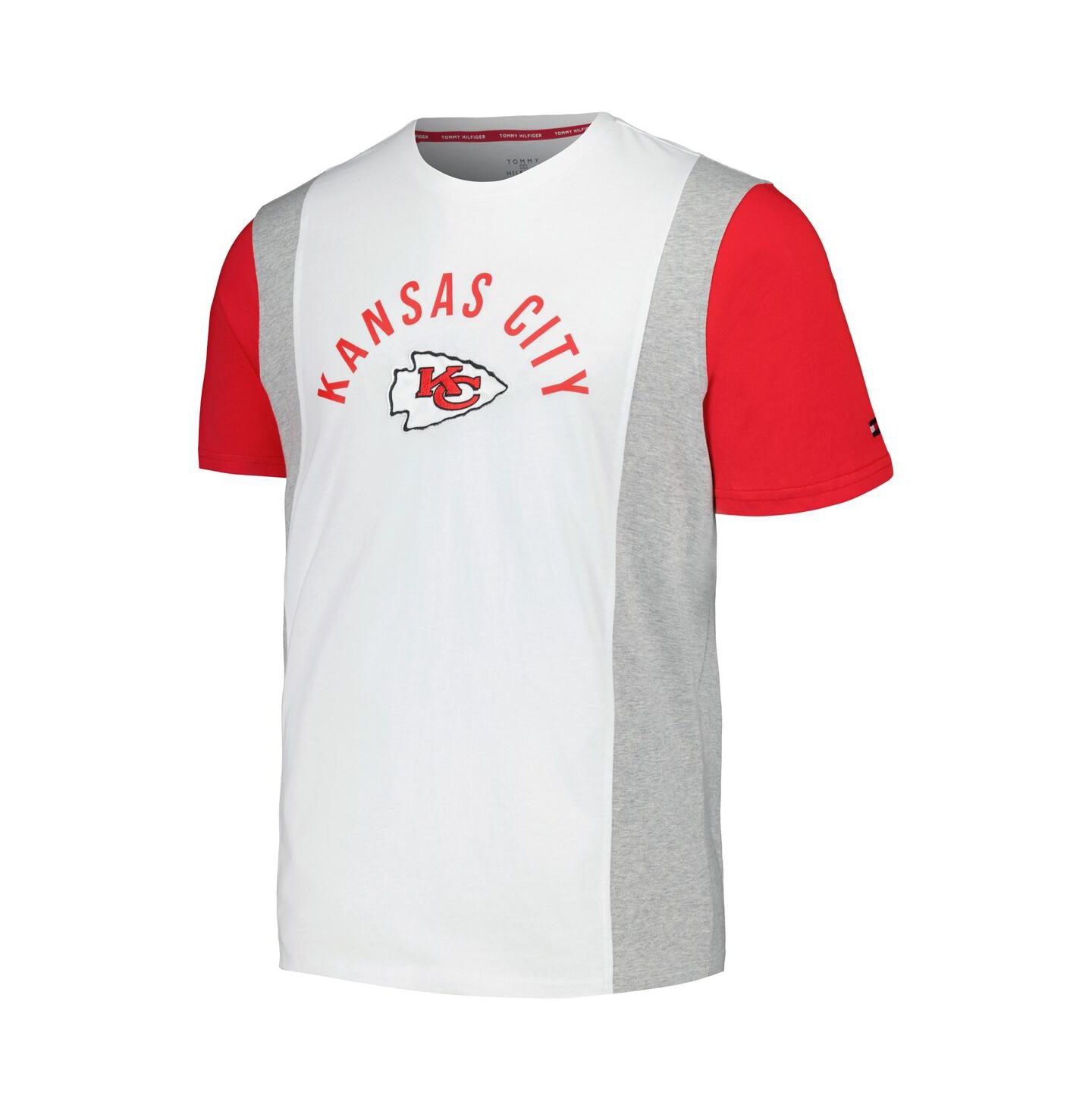 Мужская футболка Tommy Hilfiger White Kansas City Chiefs Philip — фото 2
