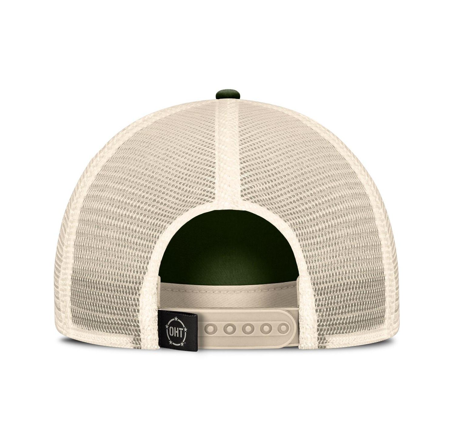 Men's Hunter Green USC Trojans OHT Military Appreciation Glory Trucker Adjustable Hat