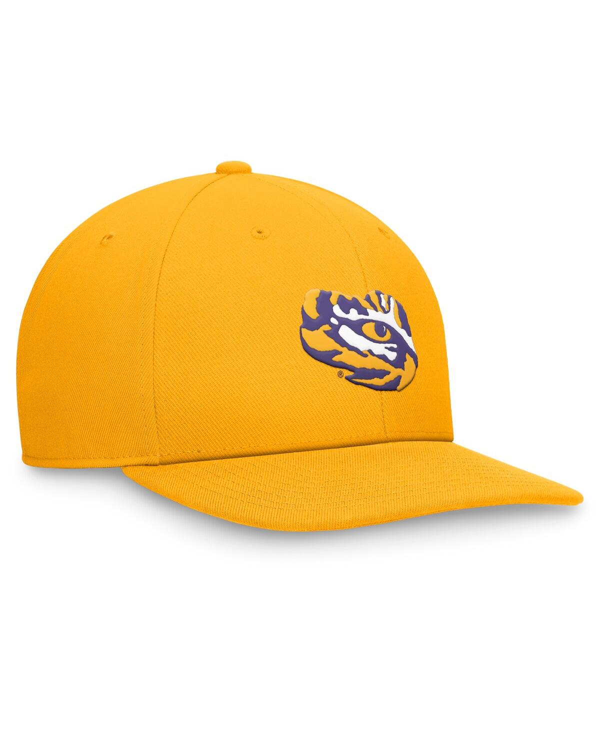 Nike Men's Gold Lsu Tigers Primetime Pro Snapbackâ Hat In Gold