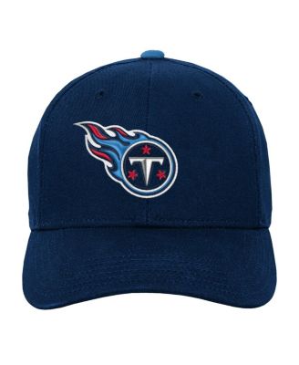 Big Boys and Girls Navy Tennessee Titans Team Pre-Curved Adjustable Hat