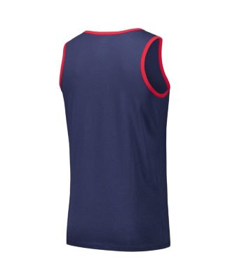 Men's Navy Washington Nationals Upload Franklin Tank Top