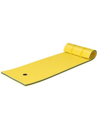 3-layer Tear-resistant Relaxing Foam Floating Pad-Yellow
