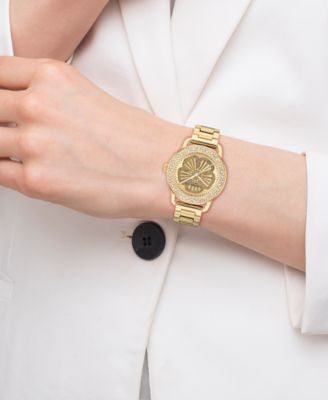 COACH Women's Cruiser Automatic Gold-Tone Stainless Steel