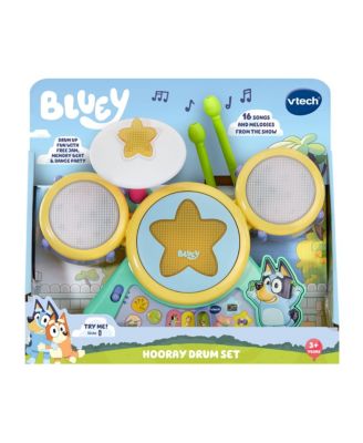 Bluey Hooray Drum Set