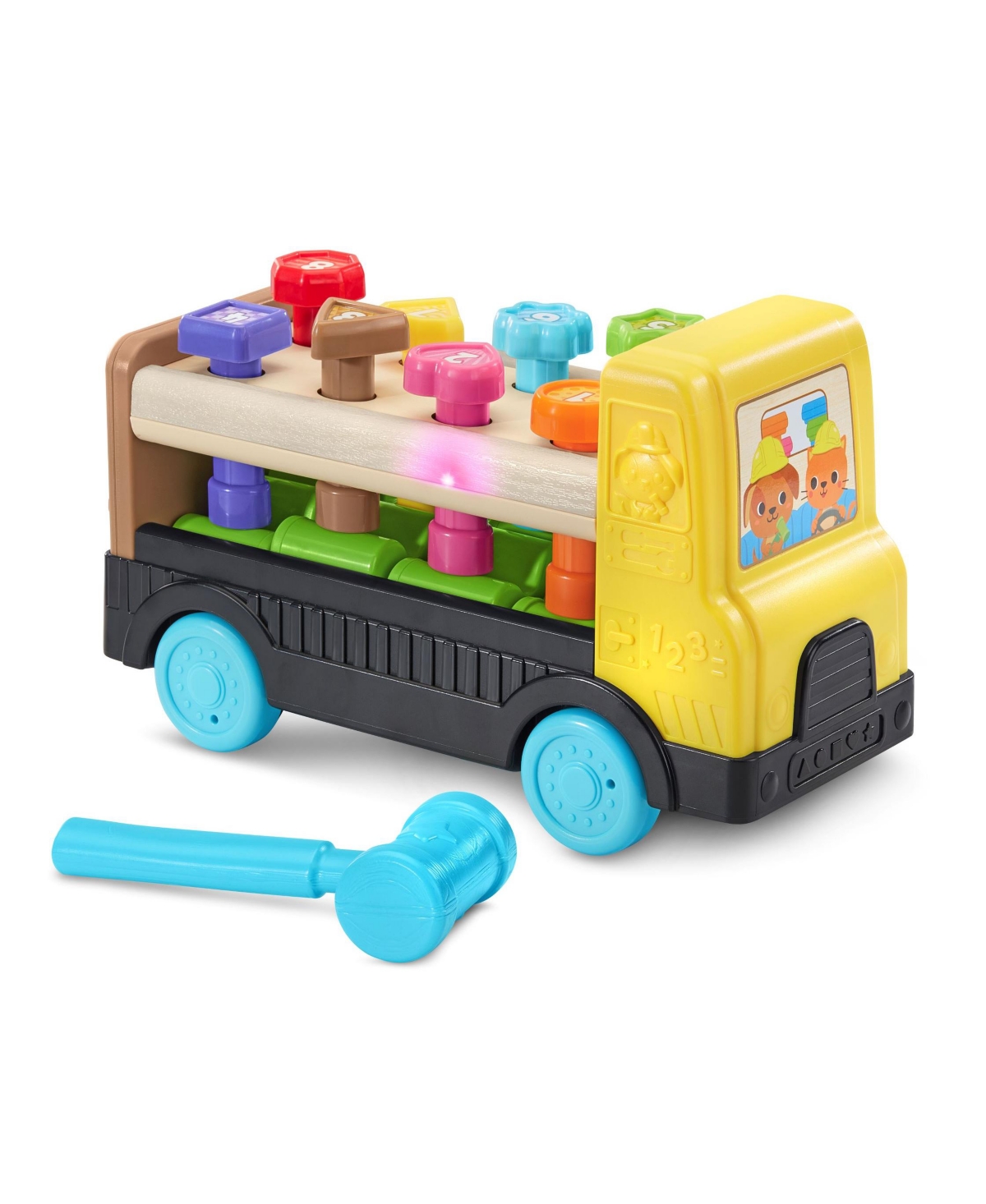 Vtech Leapfrog Tap-a-peg Wooden Truck In No Color