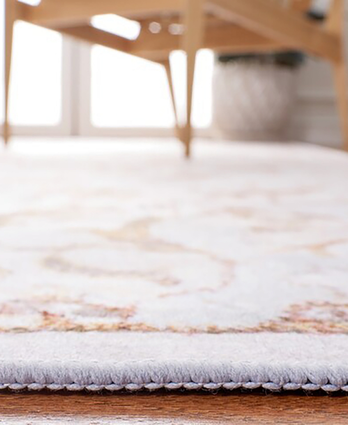 Safavieh Tucson Washable TSN103B 3'x5' Area Rug -Gray
