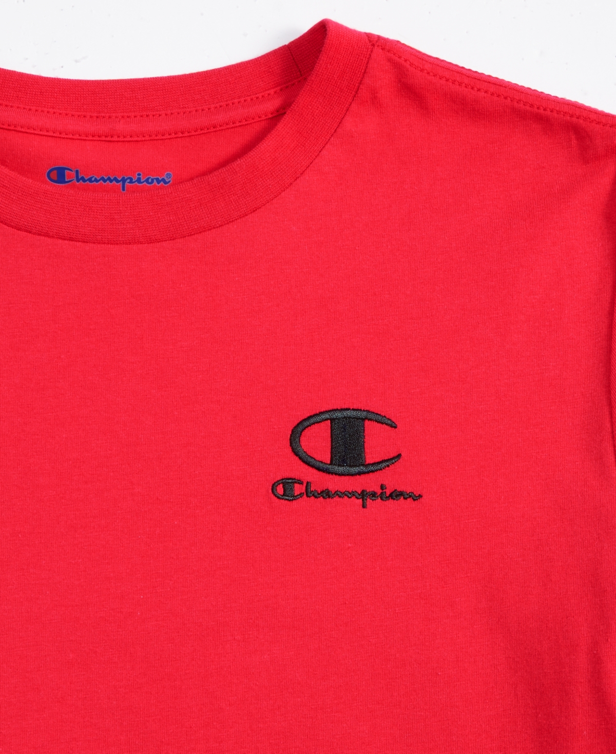 Champion Big Boy Embroidered Logo T-Shirt
