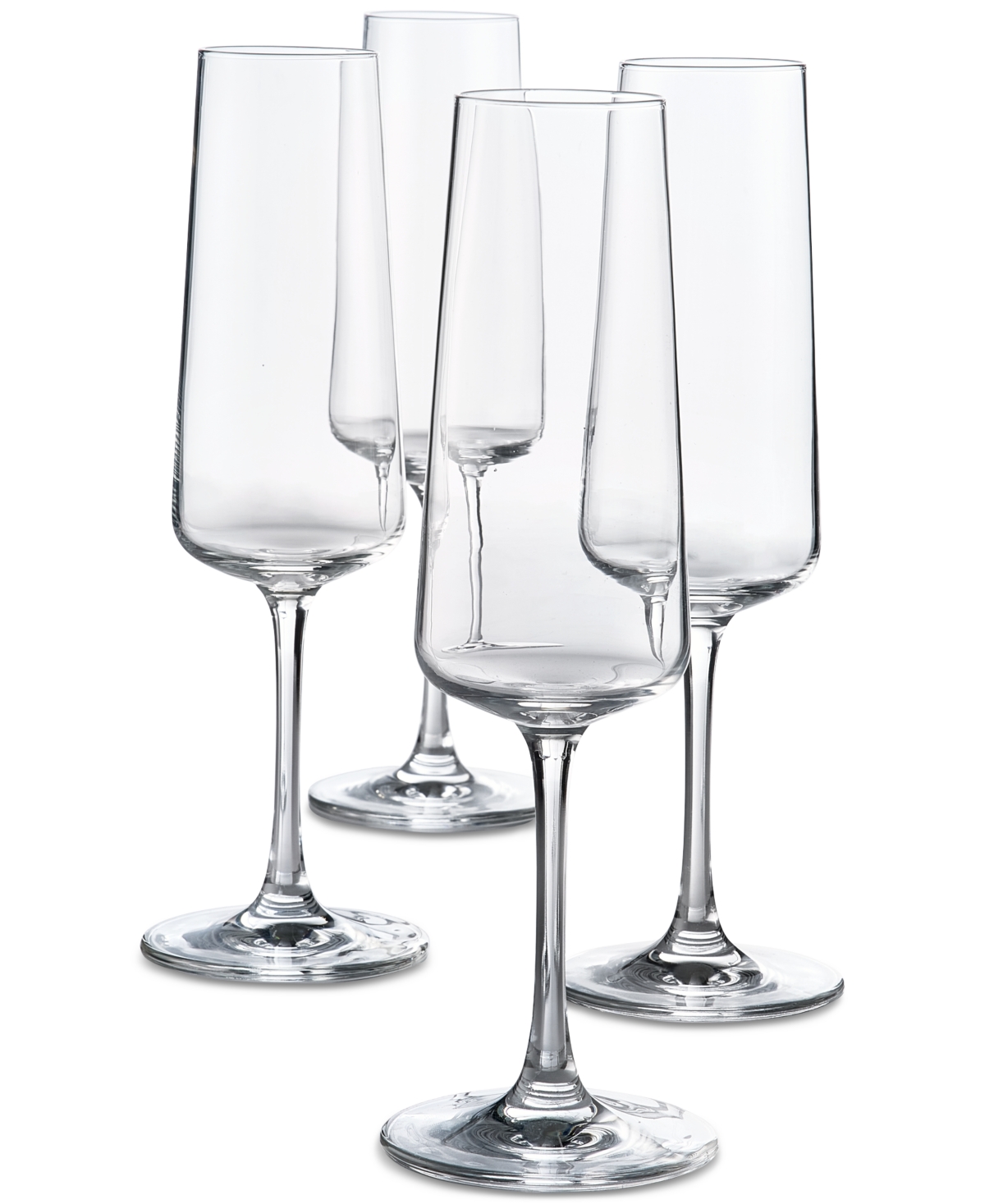 THE CELLAR FLUR COLLECTION 8.79-OZ. STEMMED CHAMPAGNE GLASSES, SET OF 4, EXCLUSIVELY AT MACY'S 