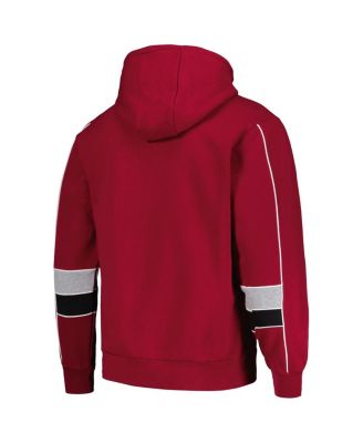 Men's Cardinal Arizona Cardinals Captain Pullover Hoodie