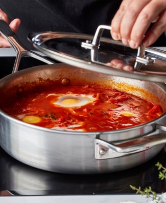 Essential 5 Stainless Steel 2-Piece Saute Pan with Lid