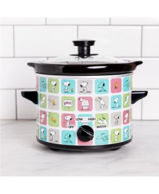 Peanuts 2 Quart Slow Cooker - Snoopy & Woodstock Appliance