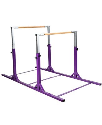 Adjustable Kids Double Horizontal Bars Gymnastic Training Parallel Bars