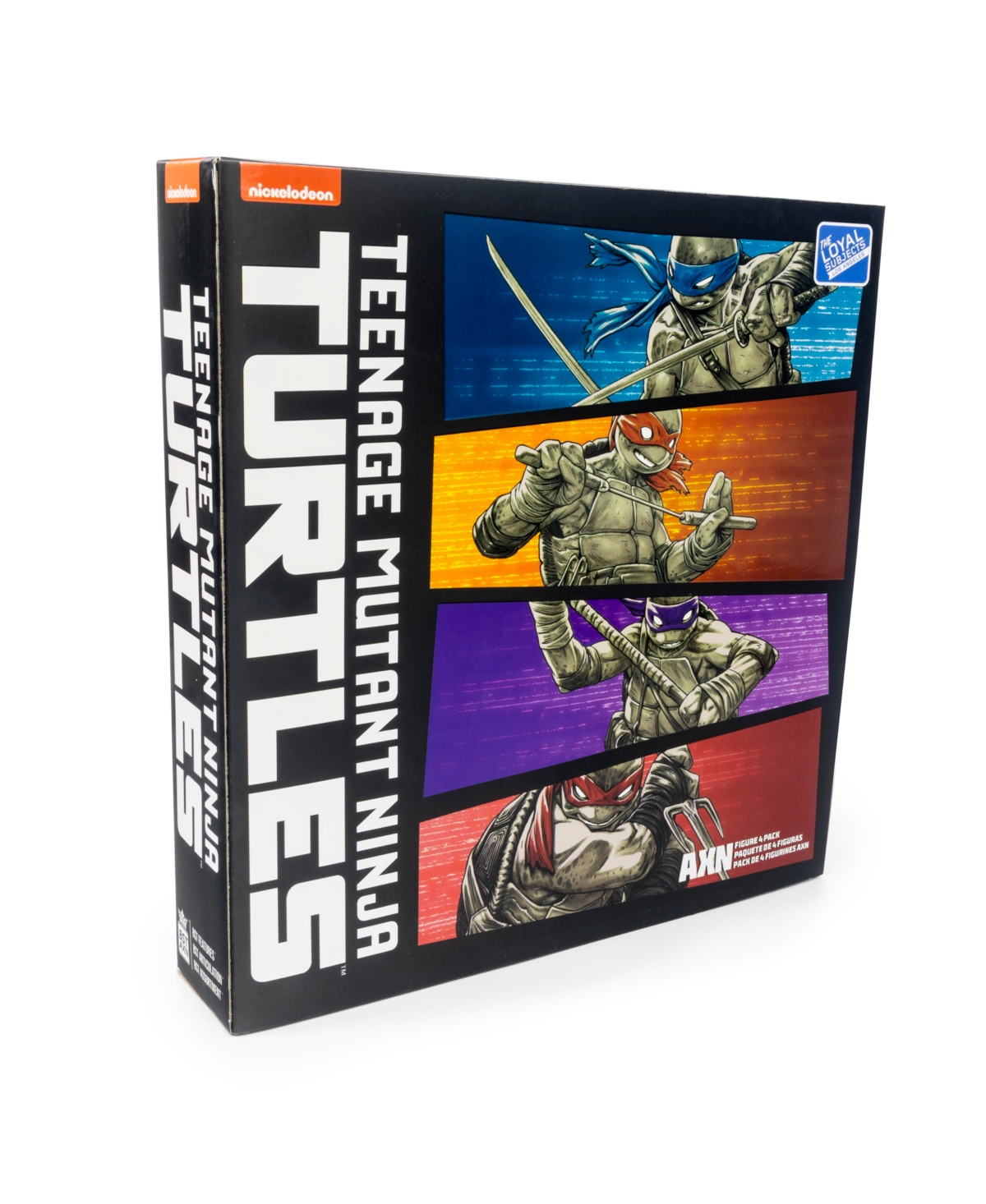 The Loyal Subjects Teenage Mutant Ninja Turtles Bst Axn Idw Comic Black White Sdcc Exclusive Figure Set In No Color