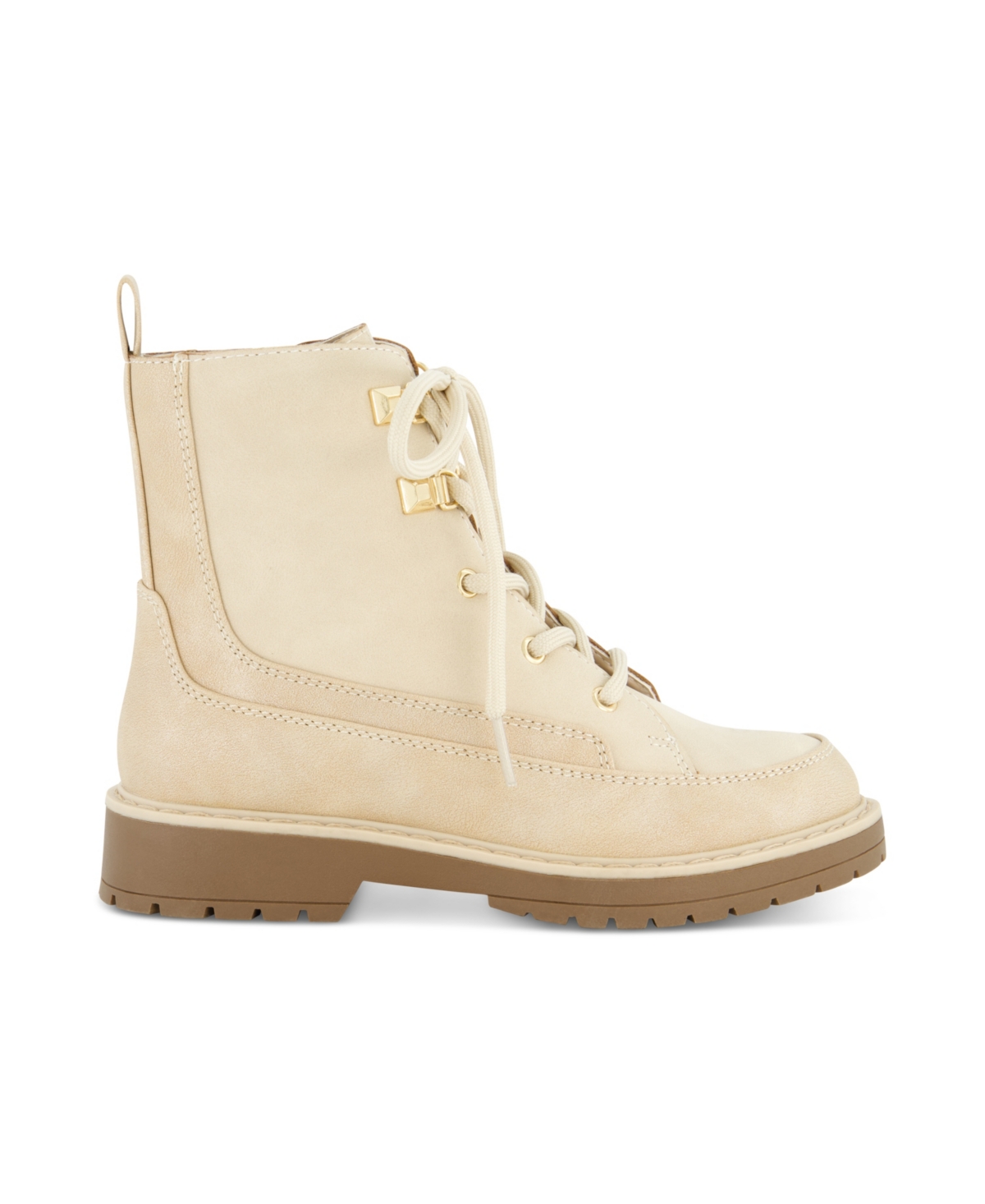 Marc Fisher Little And Big Girls Jade Emma Moto Ankle Boot In Tan