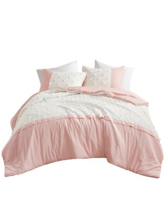 Shay Clip Jacquard 3-Pc. Comforter Set, King/California King