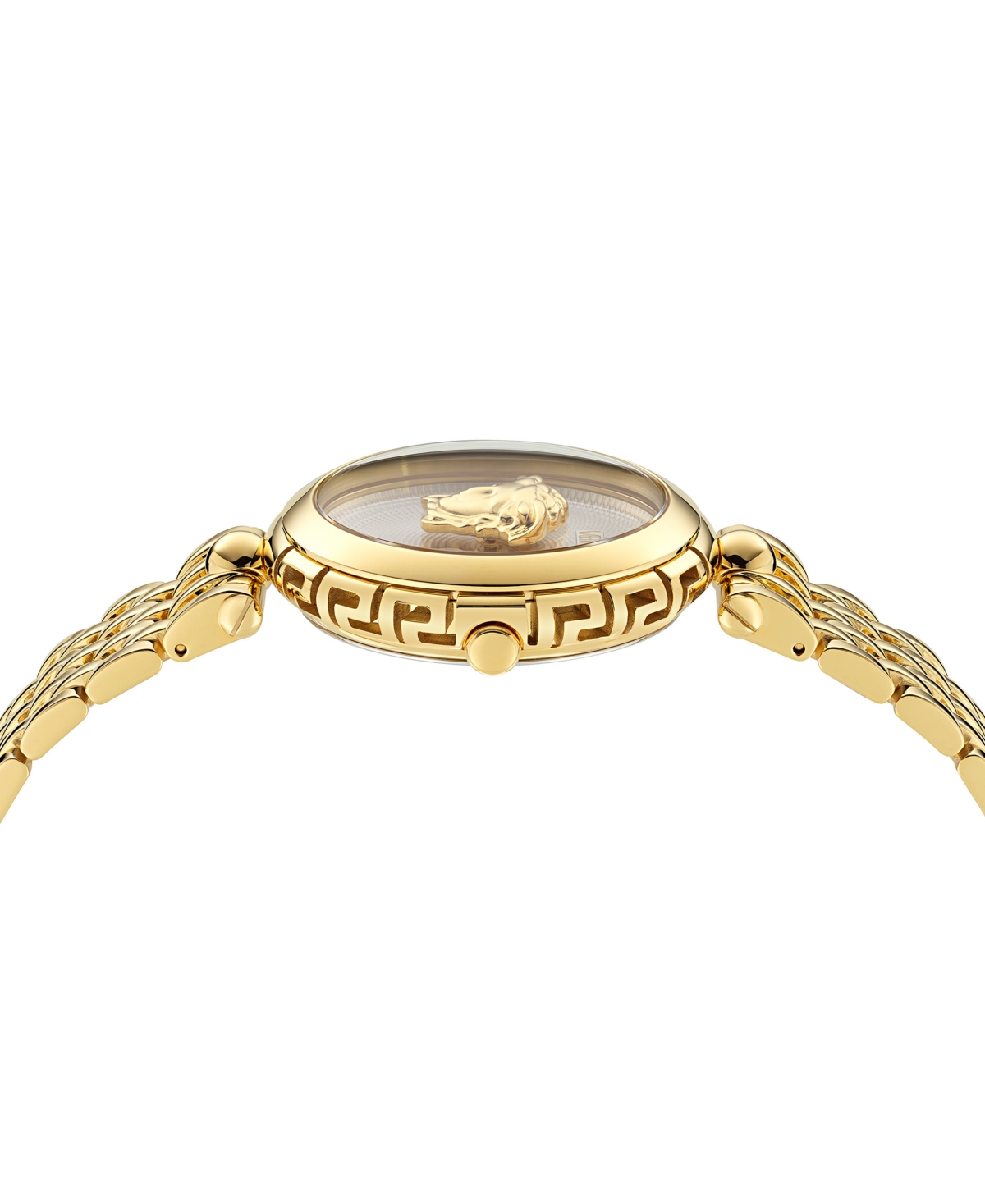 Versace Women's Swiss Medusa Heritage Gold Ion Plated Bracelet Watch 38mm