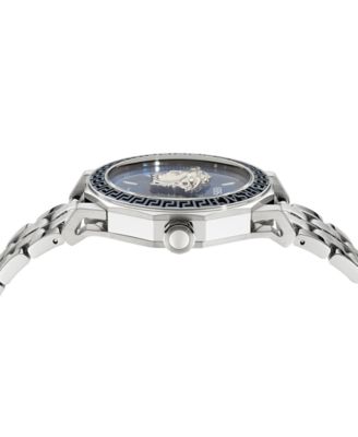 Men's Swiss Stainless Steel Bracelet Watch 43mm