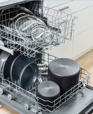 Flavortown Hard-Anodized Laser Titanium Frypans, Set of 3