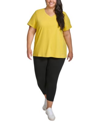 Macy's calvin klein plus size tops online