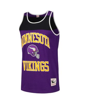 Men's Purple/Black Minnesota Vikings Heritage Colorblock Tank Top